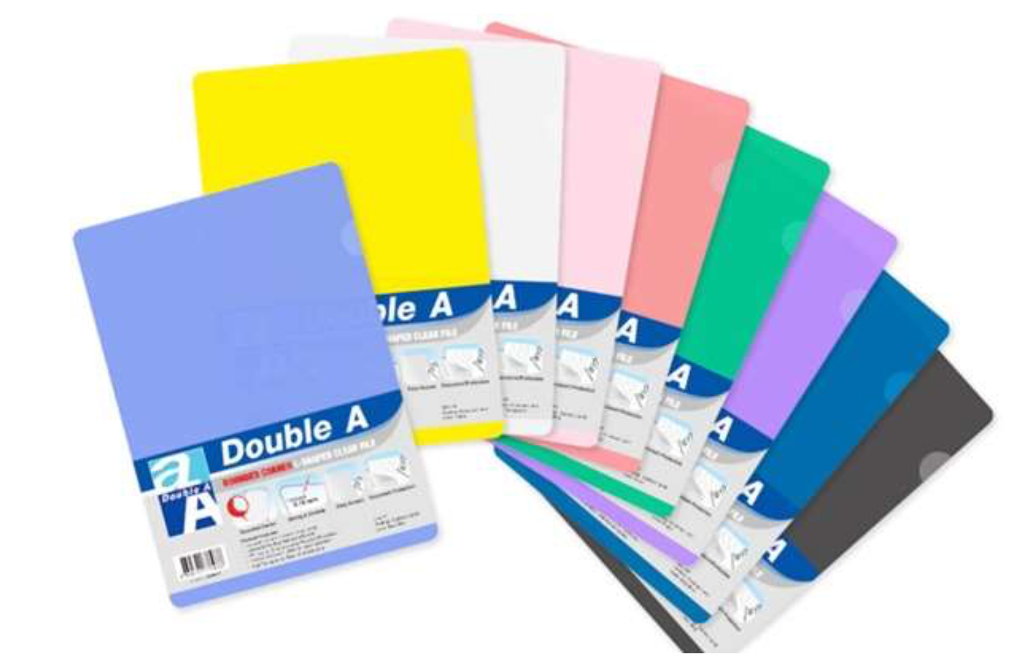 DA PP L Shaped-File Clear (Pack of 12)